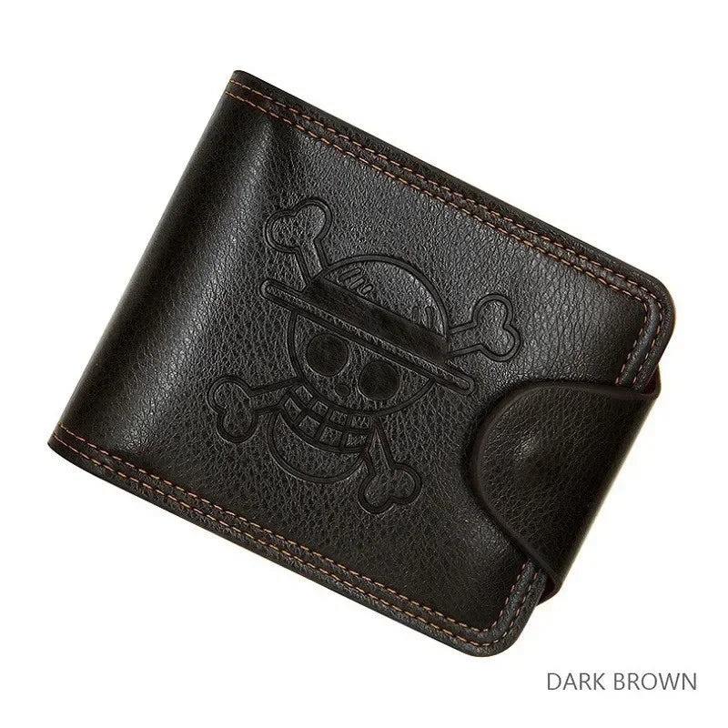 ONE PIECE BROWN WALLET ☠️