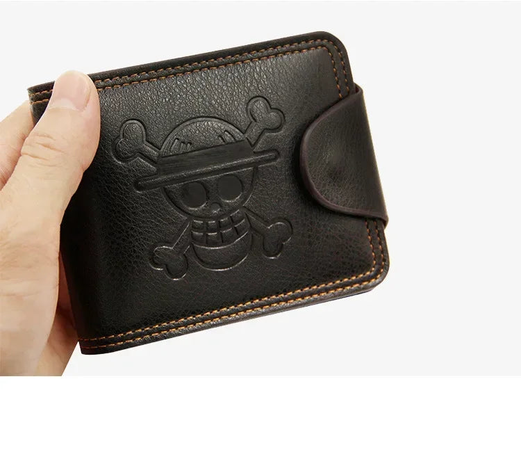 ONE PIECE BROWN WALLET ☠️