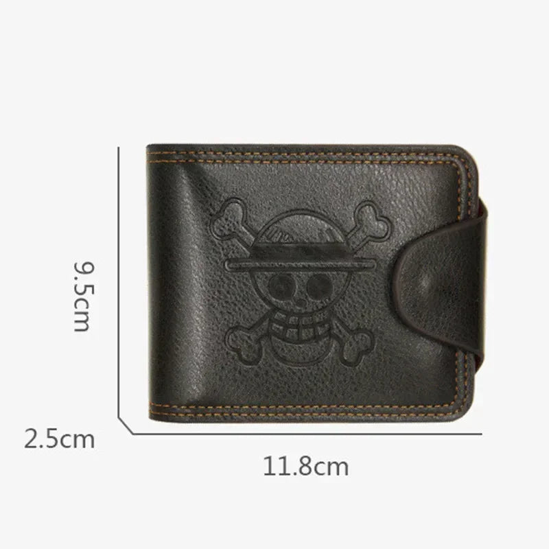 ONE PIECE BROWN WALLET ☠️